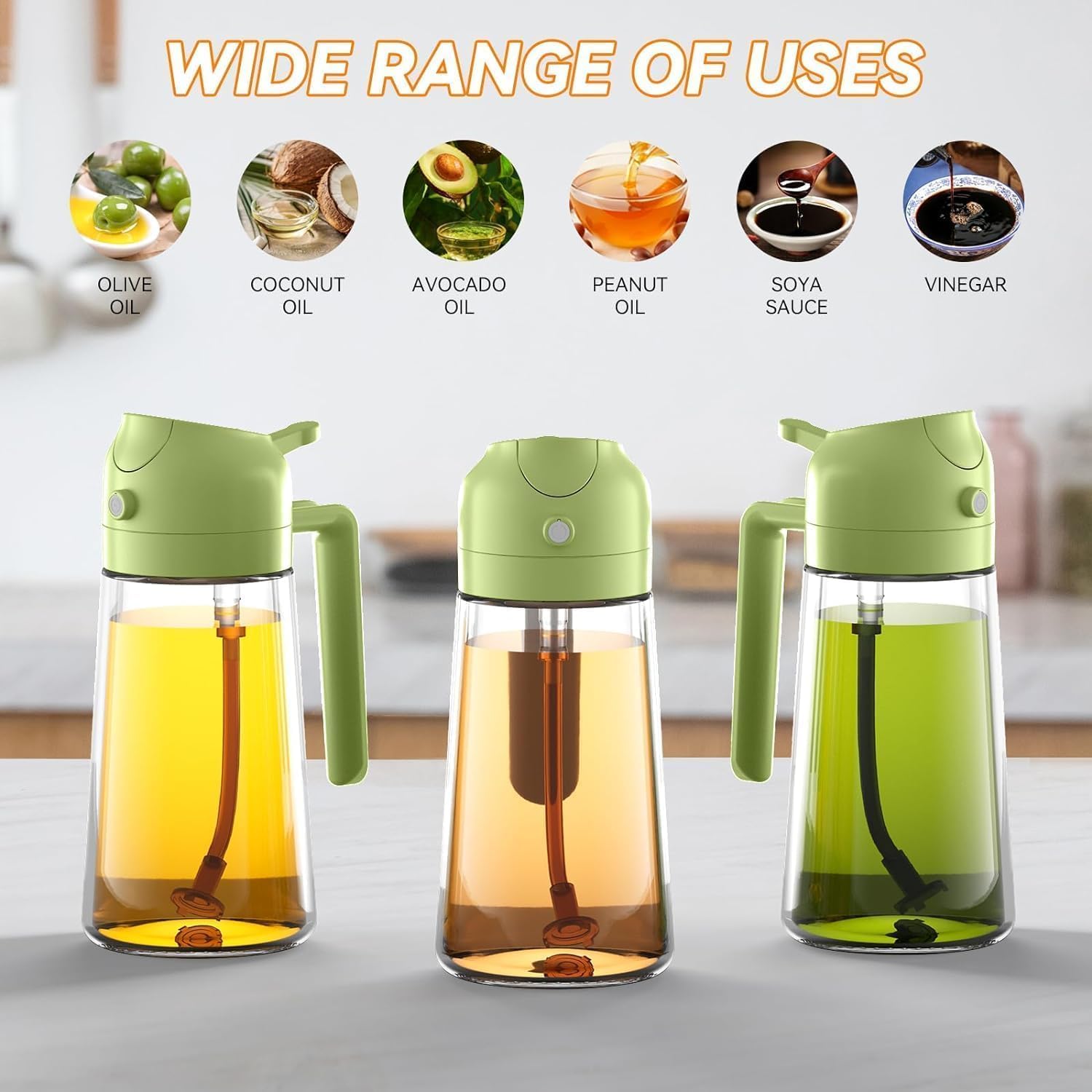 500ml Portable Sprayer Oil Dispenser